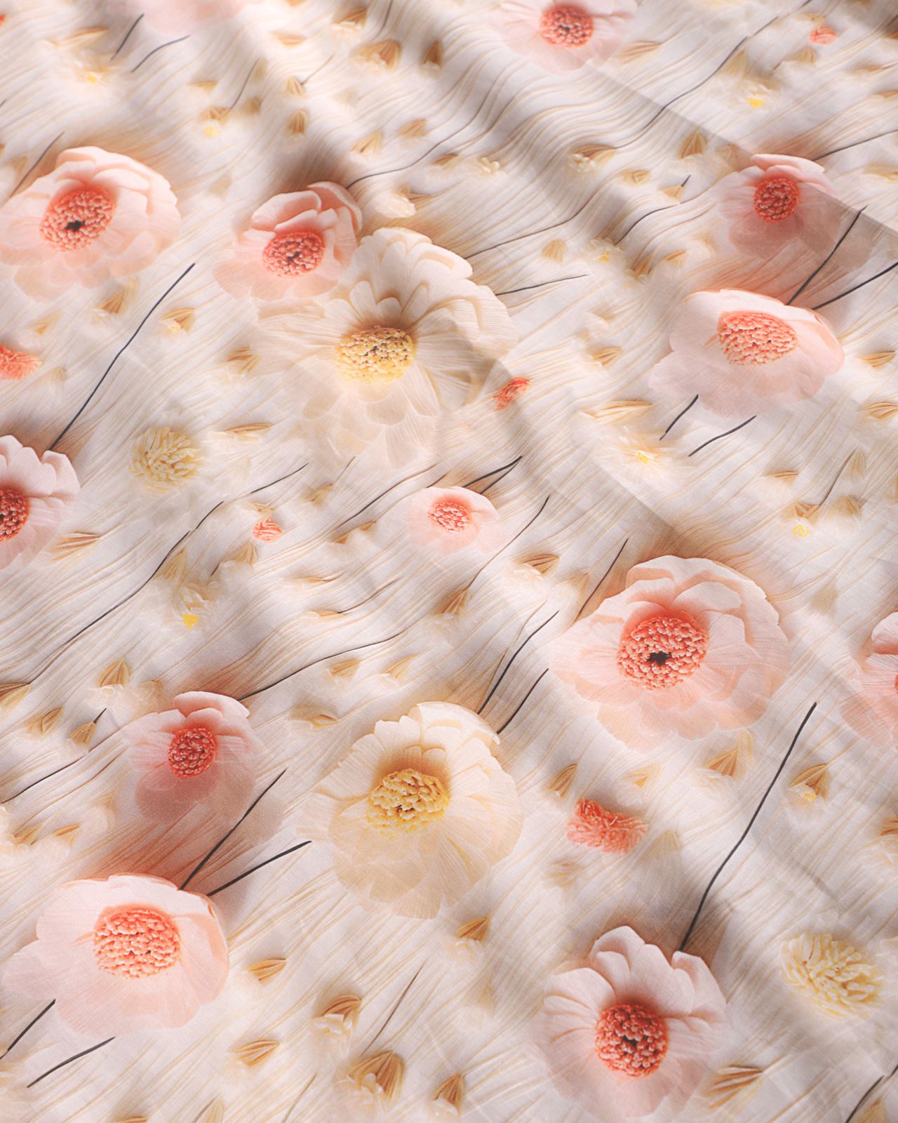 5D DİJİTAL BASKILI Çift Kişilik %100 Pamuk Nevresim Takımı