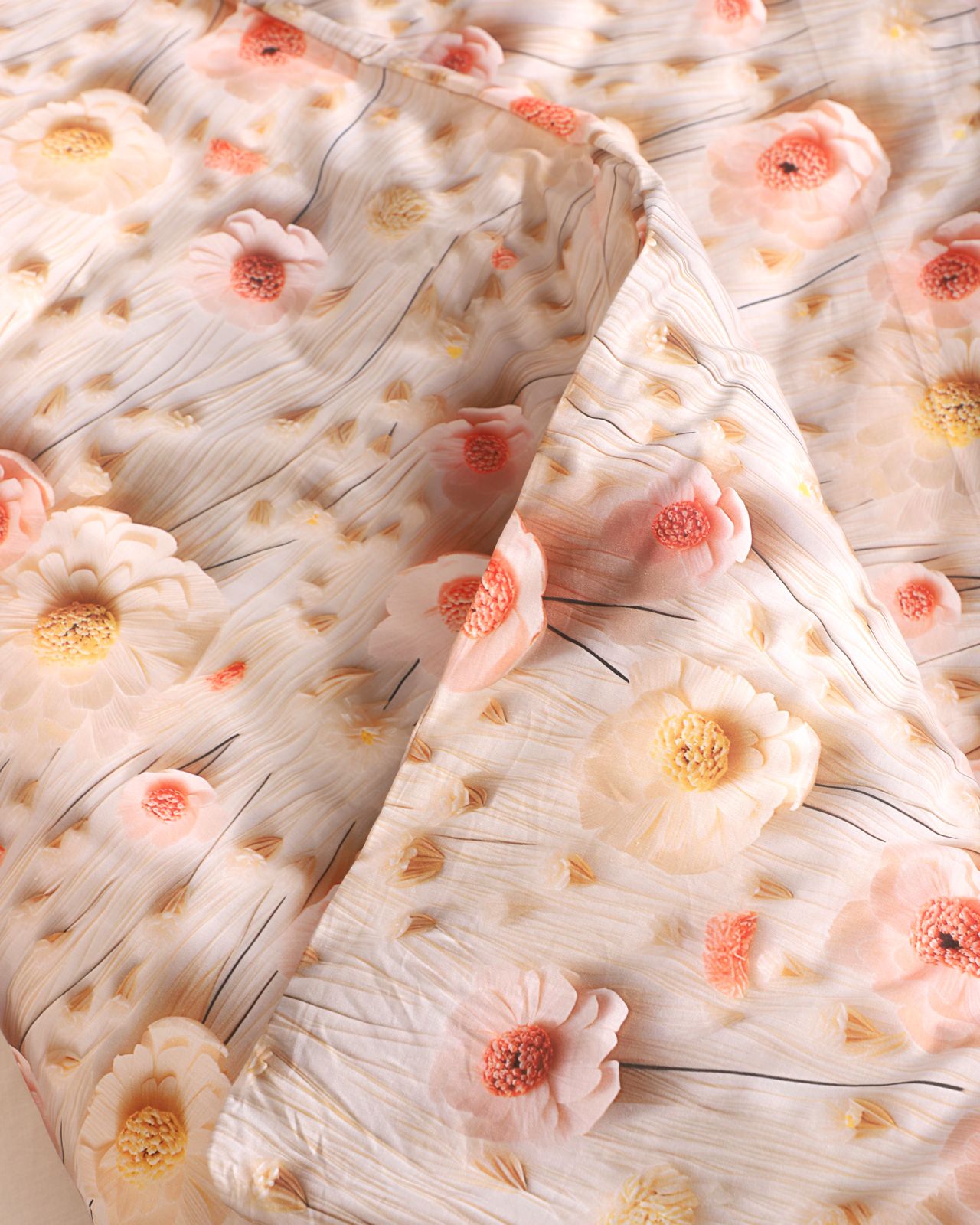 5D DİJİTAL BASKILI Çift Kişilik %100 Pamuk Nevresim Takımı