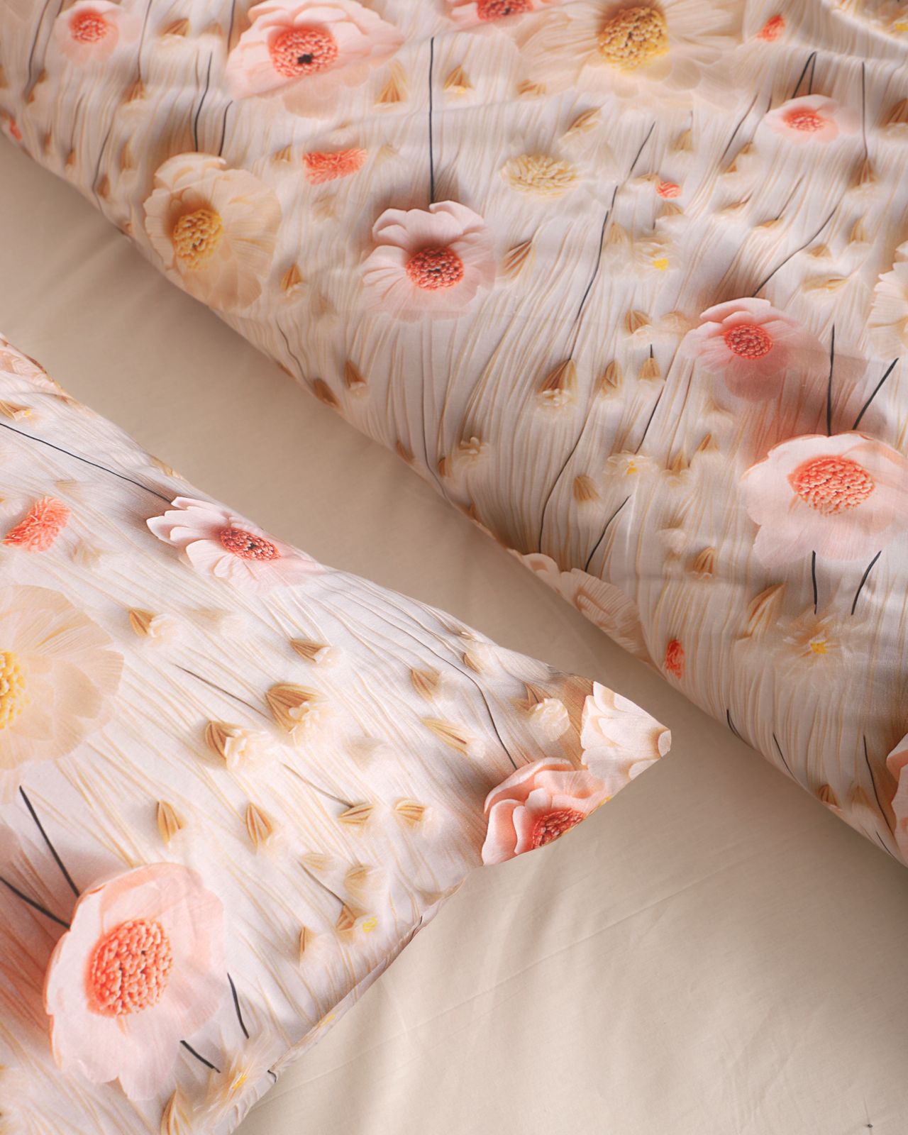 5D DİJİTAL BASKILI Çift Kişilik %100 Pamuk Nevresim Takımı