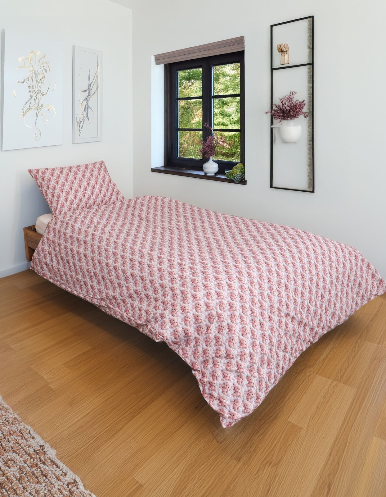 5 D DİJİTAL BASKILI %100 Pamuk Çocuk Odası  Nevresim Takımı