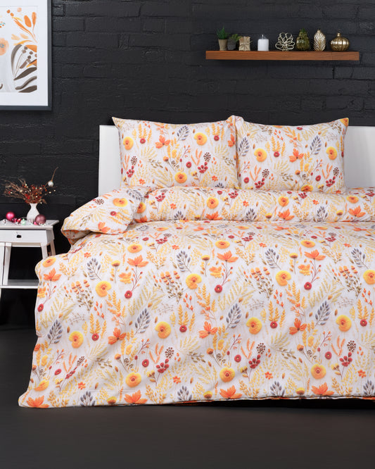 5 D DİJİTAL BASKILI Çift Kişilik %100 Pamuk  Nevresim Takımı